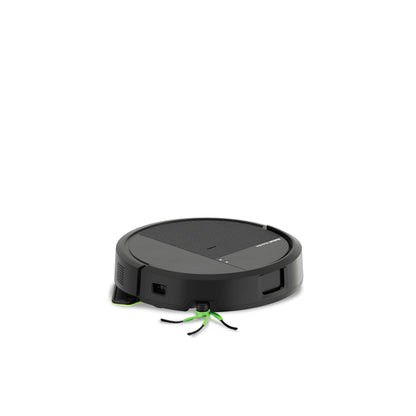 iRobot Roomba® 115 Combo Robot Aspirapolvere Lavapavimenti con AutoEmpty™ Dock, 15.000 Pa, SmartScrub™, Mappatura ClearView™ LiDAR, Aspirazione e Lavaggio 2 in 1, Nero