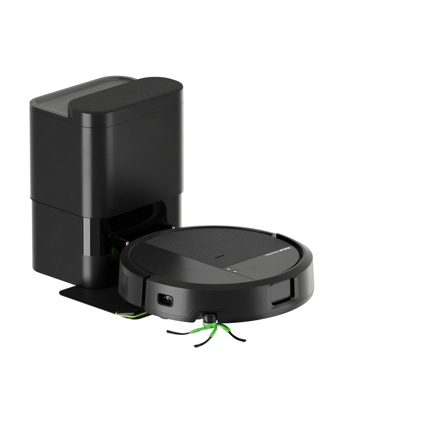 iRobot Roomba® 115 Combo Robot Aspirapolvere Lavapavimenti con AutoEmpty™ Dock, 15.000 Pa, SmartScrub™, Mappatura ClearView™ LiDAR, Aspirazione e Lavaggio 2 in 1, Nero